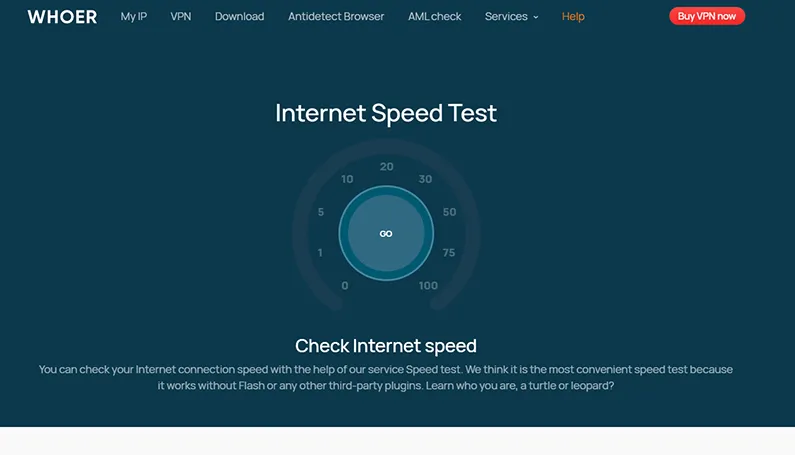 How to use Whoer to check IP address and browser fingerprint